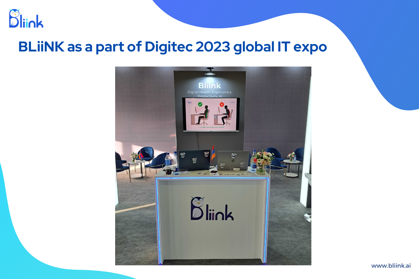BLiiNK dazzles at Digitec23 Expo, embracing tech innovation