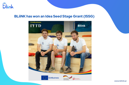 BLiiNK has won the prestigious Idea Seed Stage Grant (ISSG)